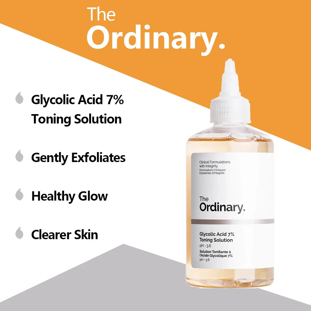 The Ordinary Glycolic Acid 7%  exfoliating  Toning Solution